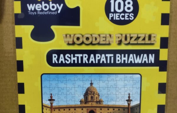 RASHTRAPATI BHAVAN 108 JIGSAW PUZZLE No. 1104