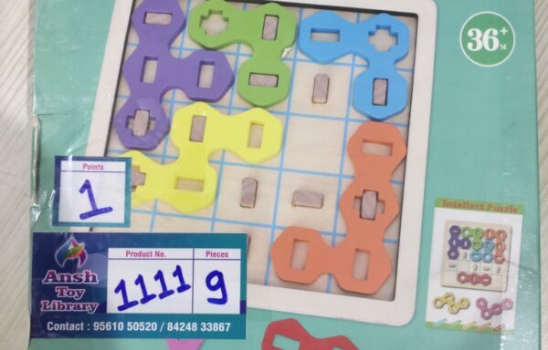 INTELLECT PUZZLE WOODEN No. 1111