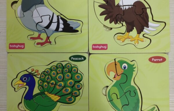 4 PC PUZZLE (BIRDS) No. 1115