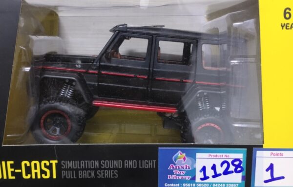 MOSTER CAR BLACK No. 1128