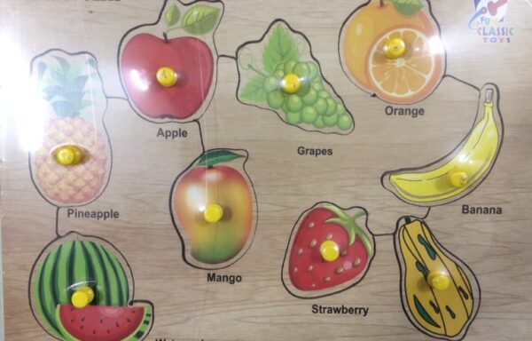 KNOB PUZZLE FRUITS No. 1182