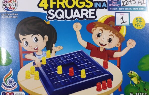 4 FROGS IN A SQUARE No. 1279