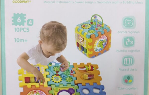 PLAY & LEARN ACTIVITY CUBE No. 1288