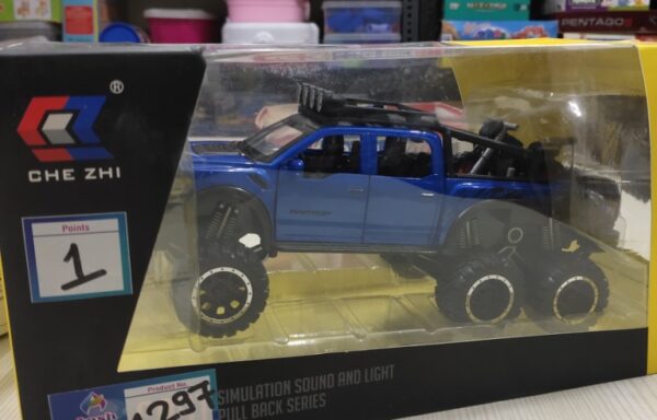 METAL CAR BLUE No. 1297