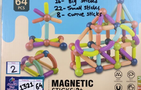MAGNETIC STICK 64 PCS No. 1321