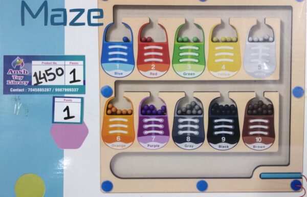 MAGNETIC BALL SORTING SHOES No. 1450