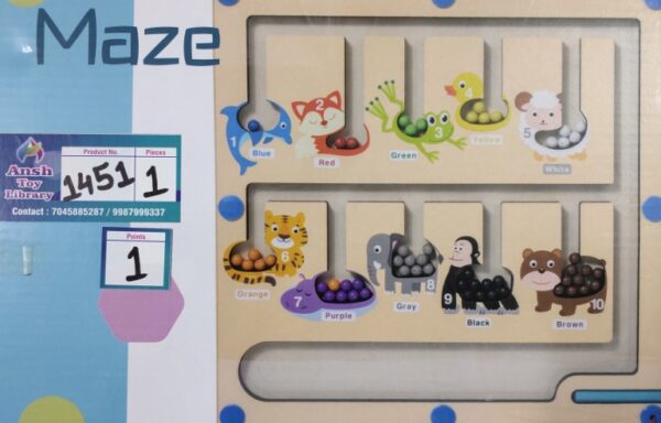 MAGNETIC BALL SORTING ANIMALS No. 1451