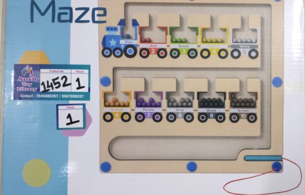 MAGNETIC BALL SORTING TRAIN No. 1452