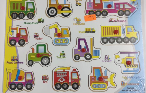 TRUCKS & VEHICLES WOODEN No. 301