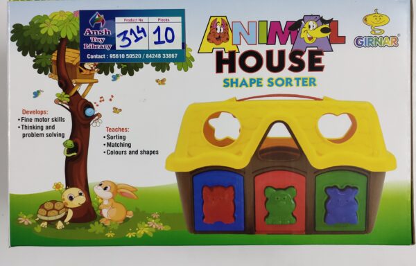 ANIMAL HOUSE SHAPE SORTER No. 314