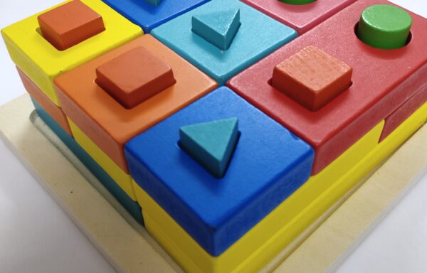 SHAPE MATCHING SET (PUZZLE) No. 439