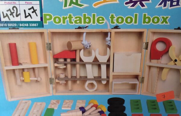 TOOL BOX WOODEN No. 472