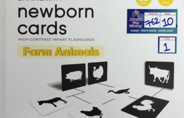 NEW BORN CARDS FARM ANIMALS No. 762