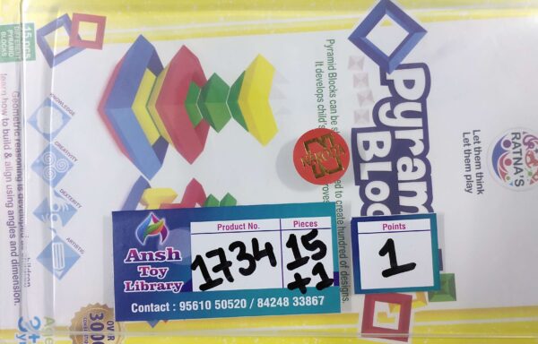 PYRAMID BLOCKS NO. 1734