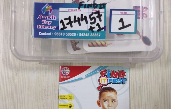 FIND IT FIRST CARD GAME NO. 1744