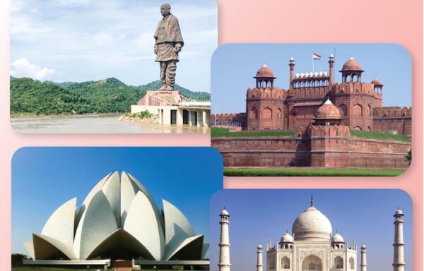 FAMOUS PLACES OF INDIA FLASHCARDS B-0394