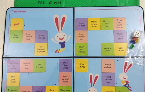 JUMP AND PLAY BOARD GAME  NO. 1804