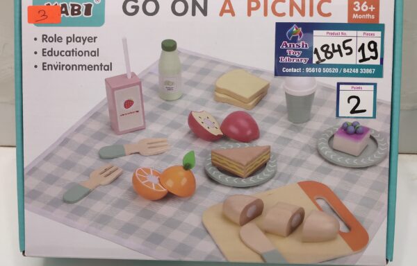 GO ON A PICNIC (WOODEN) No. 1845