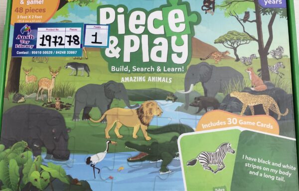 SKILLMATICS PUZZLE AMAZING ANIMALS NO. 1972