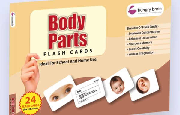 FLASHCARDS: BODY PARTS NO. B-1015