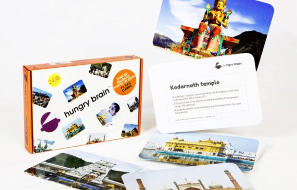 FLASHCARDS: FAMOUS RELIGIOUS PLACES OF INDIA NO. B-1016