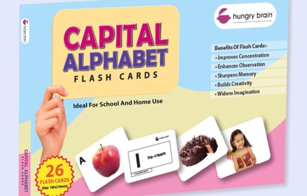 FLASHCARDS: CAPITAL ALPHABETS NO. B-1019