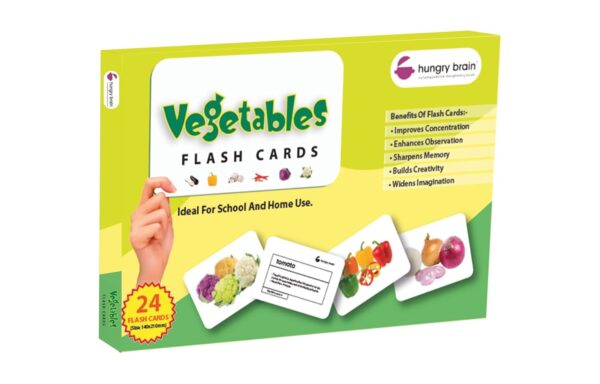 FLASHCARDS: VEGETABLES NO. B-1023