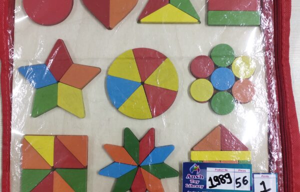 FRACTION PUZZLE (1 TO 10) NO. 1989