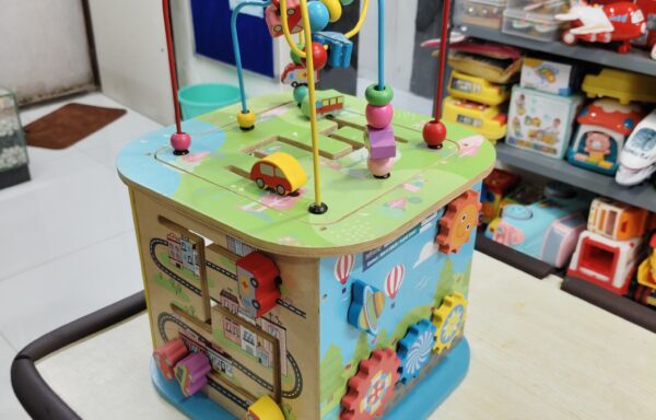 ACTIVITY CUBE WOODEN NO. 2046