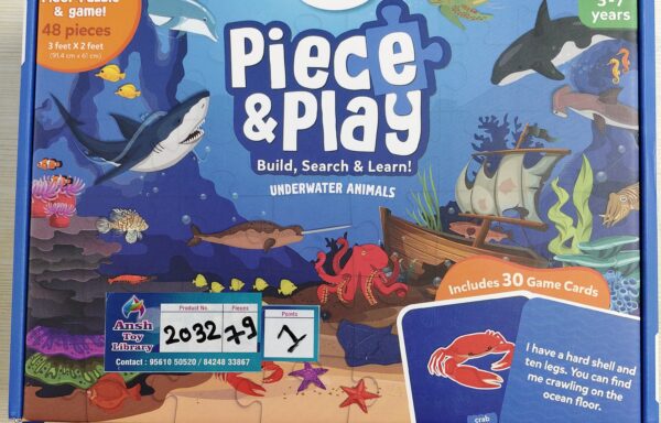 PIECE & PLAY: UNDERWATER ANIMALS NO. 2032