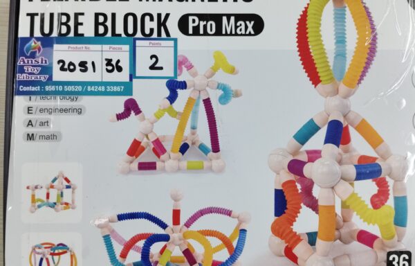 FLEXIBLE MAGNETIC STICKS & BALLS SET 3 NO. 2051