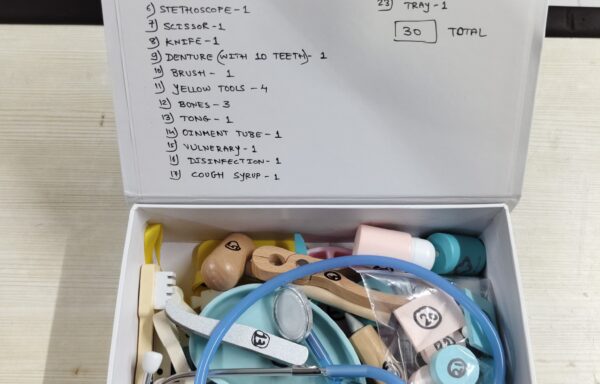 DENTIST SET WOODEN NO. 2055