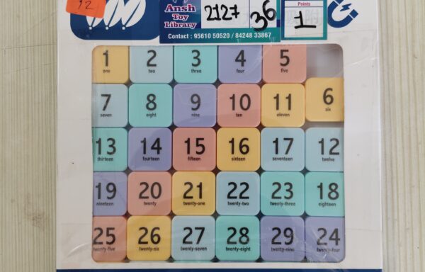 MAGNETIC SLIDING PUZZLE NO. 2127