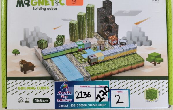 MAGNETIC CUBES (BIG) NO. 2136