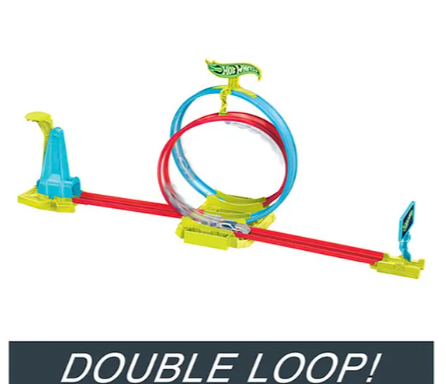 HOTWHEELS 2 LOOP 1 CAR SET NO. 2106