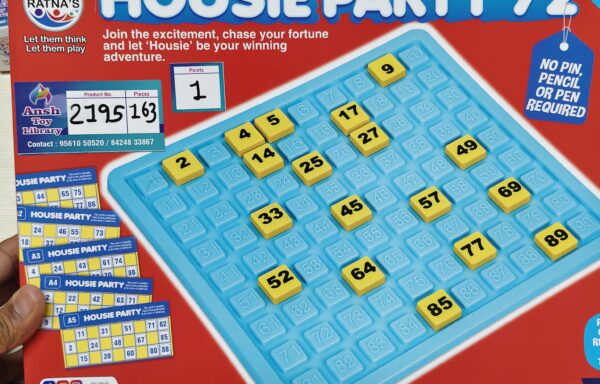 HOUSIE 72 TICKETS NO. 2195