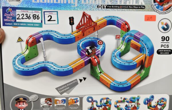 90 PCS MAGNETIC TRAIN SET NO. 2236