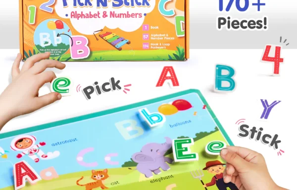PICK N STICK (ALPHABETS) VELCRO NO. 2202
